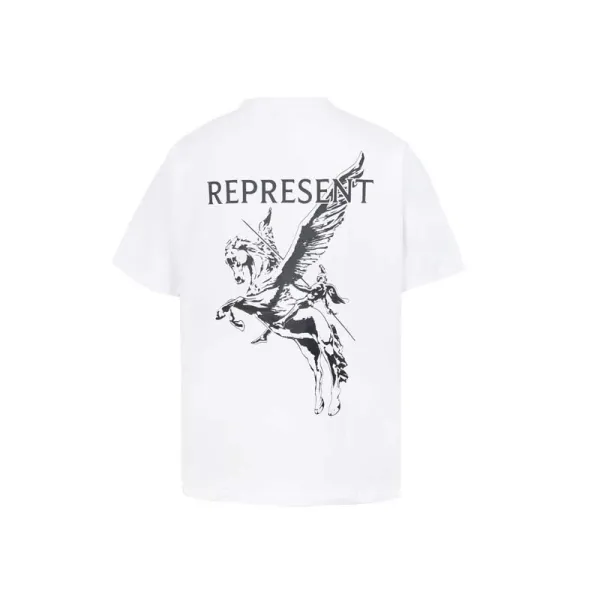 Represent Pegasus Rider Army Green T-Shirt - 21