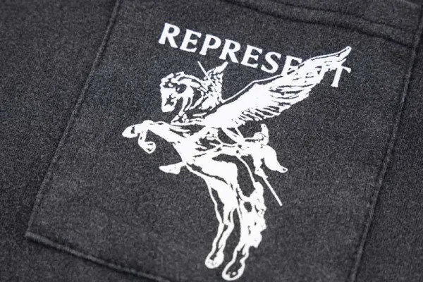Represent Pegasus Rider Army Green T-Shirt - 26