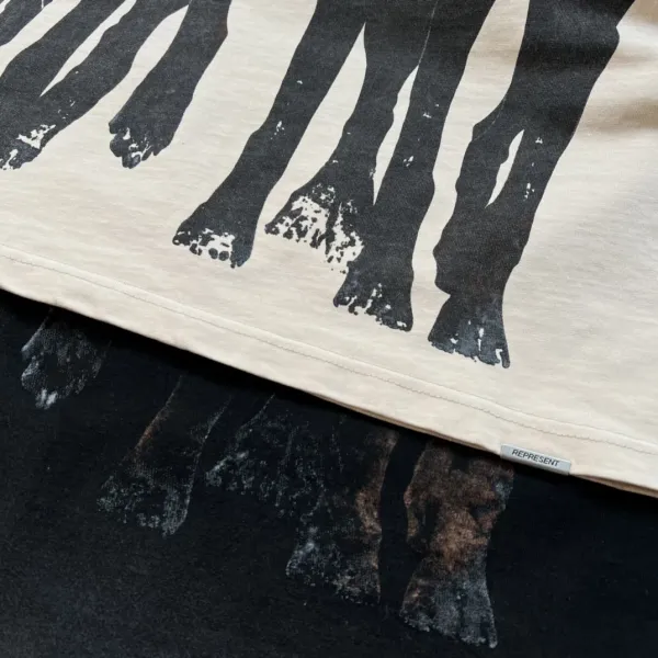 Represent Dance Graphic Black T-Shirt - 14
