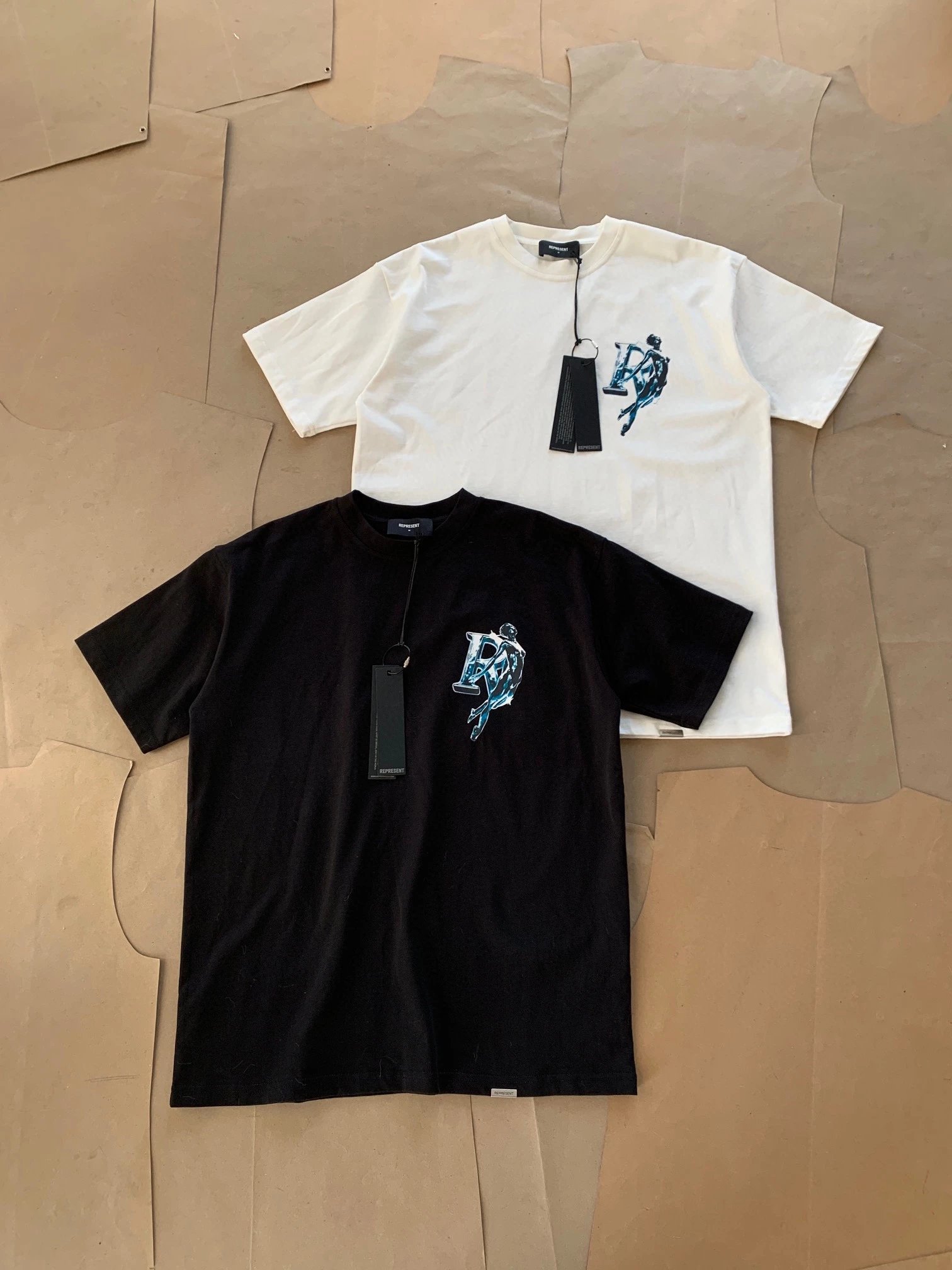 Represent Manchester City Inspired Graphic T-Shirt Off-White - 27