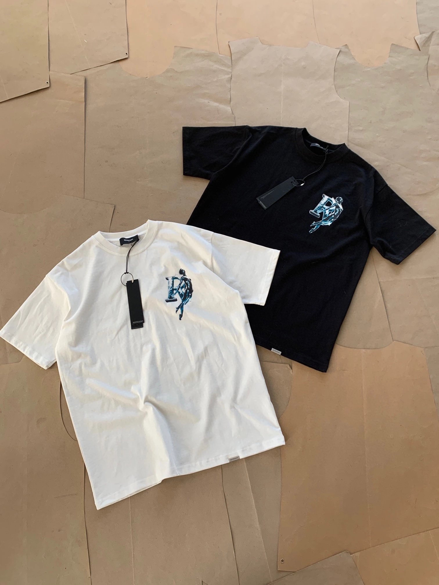 Represent Manchester City Inspired Graphic T-Shirt Off-White - 21