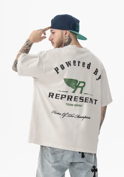 Represent Powered By T-Shirt White - 21