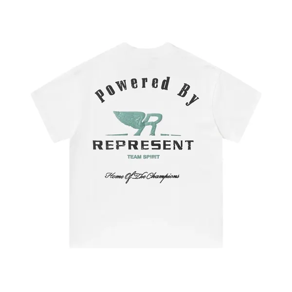 Represent Powered By T-Shirt White - 16