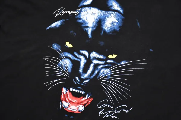 Represent Dance Graphic Black T-Shirt - 53