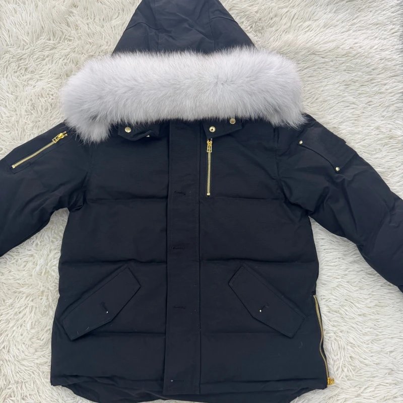 Golden badge white fur