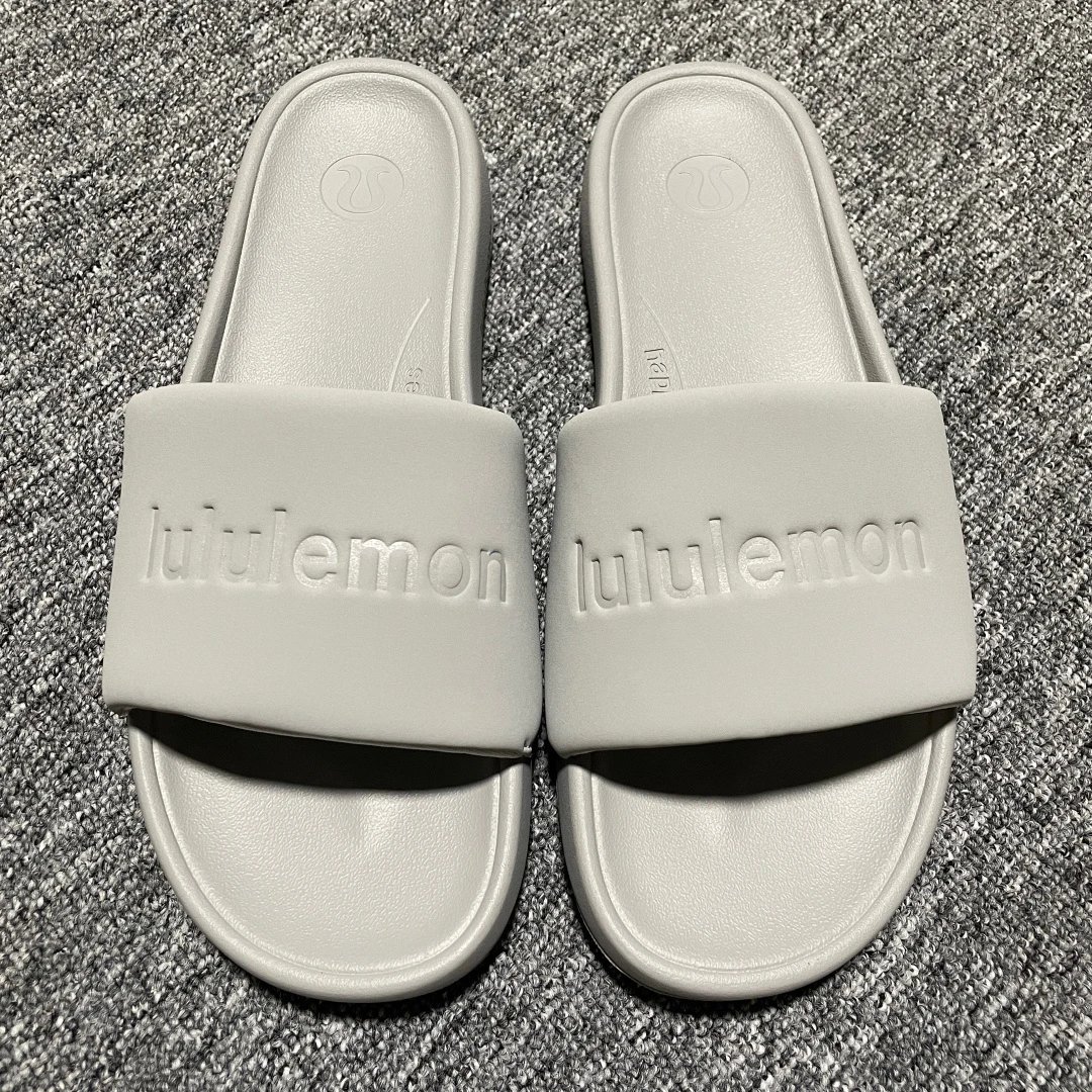 lululemon Sandals Restfeel Slide — Light gray