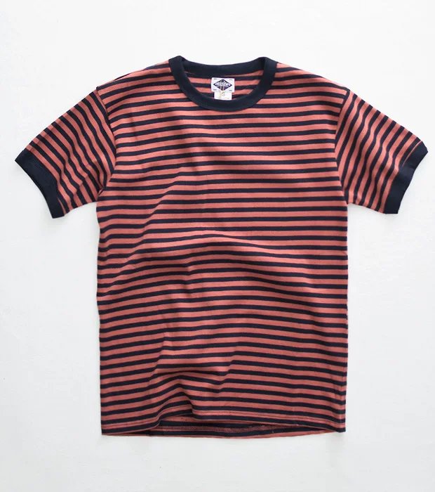 Rose red and black stripes