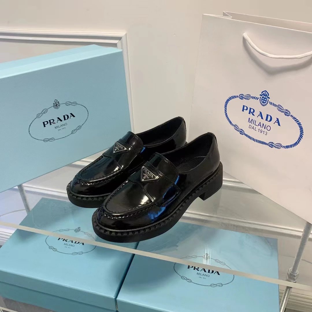 Black patent leather