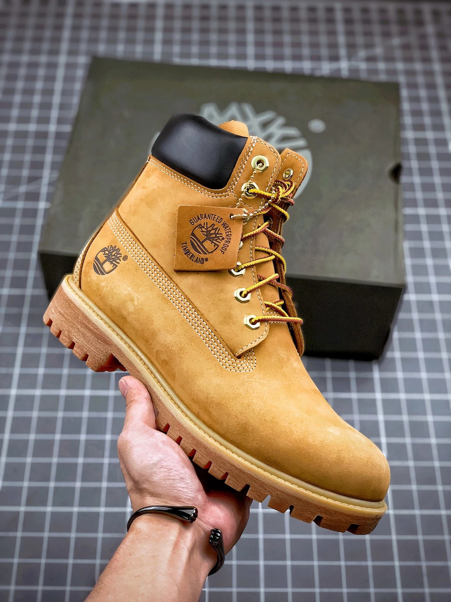 Timberland Wheat Leather Boots