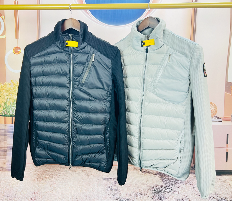 PJS New Style Hooded Thickened Down Jacket - White Duck Feather Windproof Warm Stylish Coat 1:1