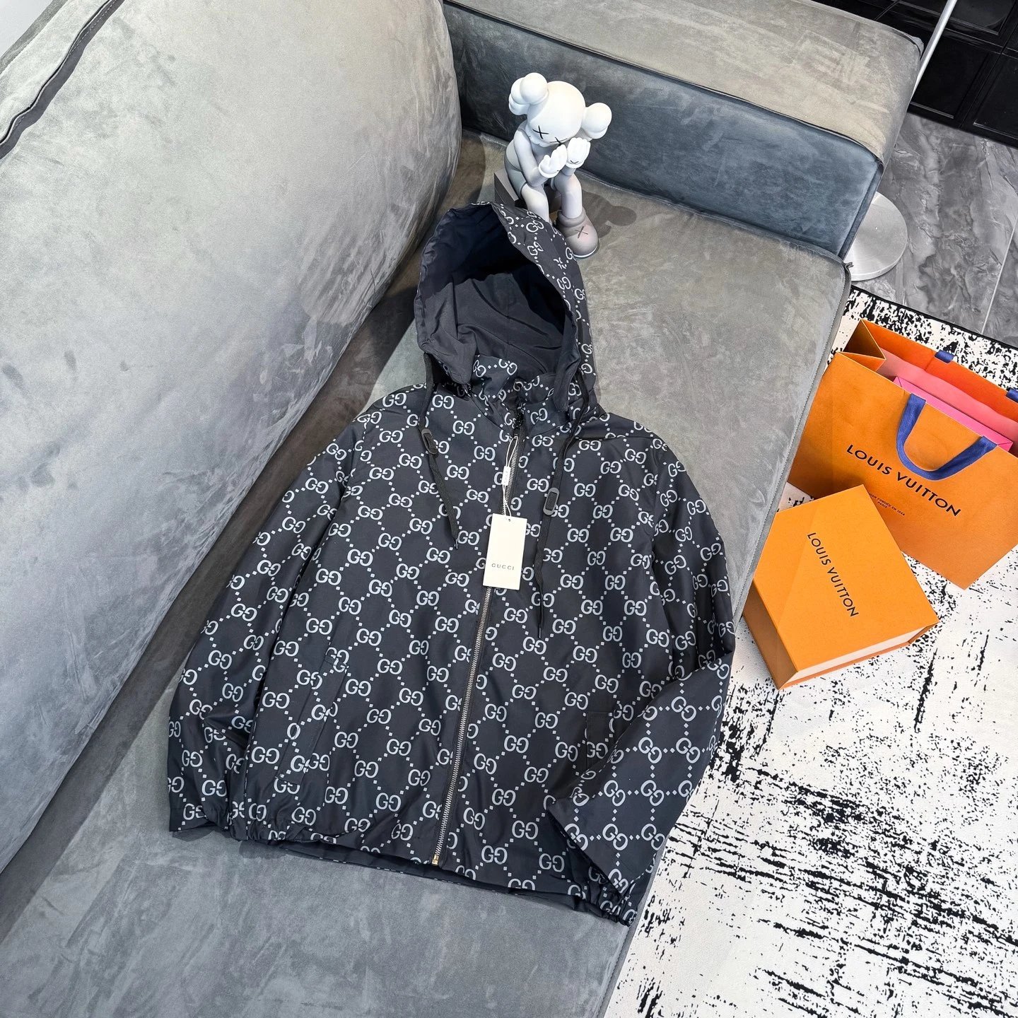 High quality 1:1 original double-sided high-quality material fabric, photographed in real life