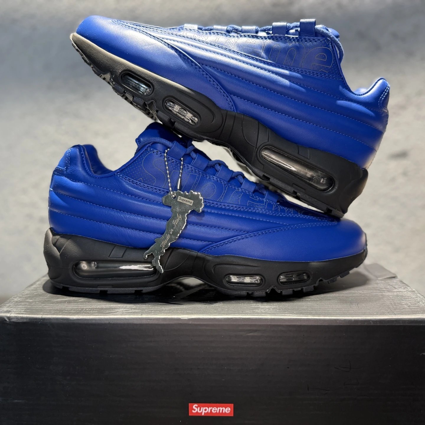 Supreme Blue Leather