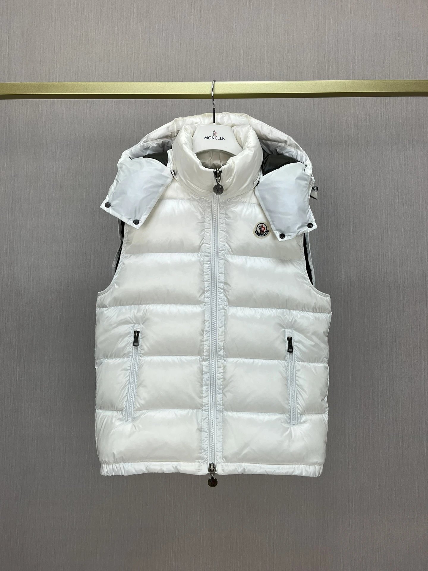 Moncler White Puffer