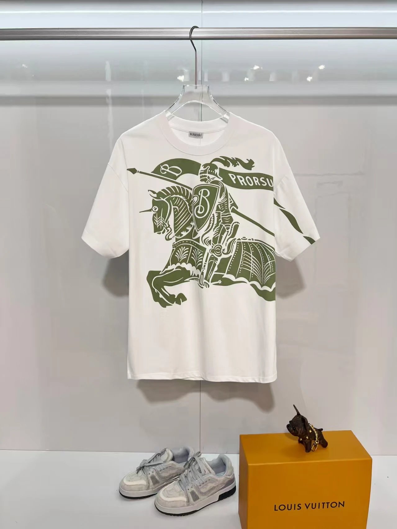 Burberry T-shirt Warhorse Prorsum White