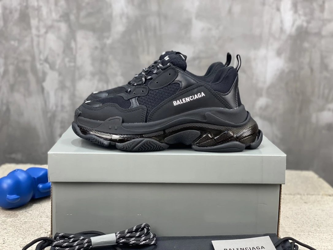 Balenciaga Black Tri