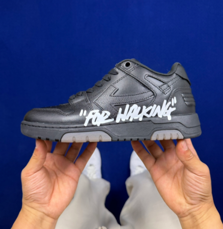 Off-White Black Low Top Sneakers