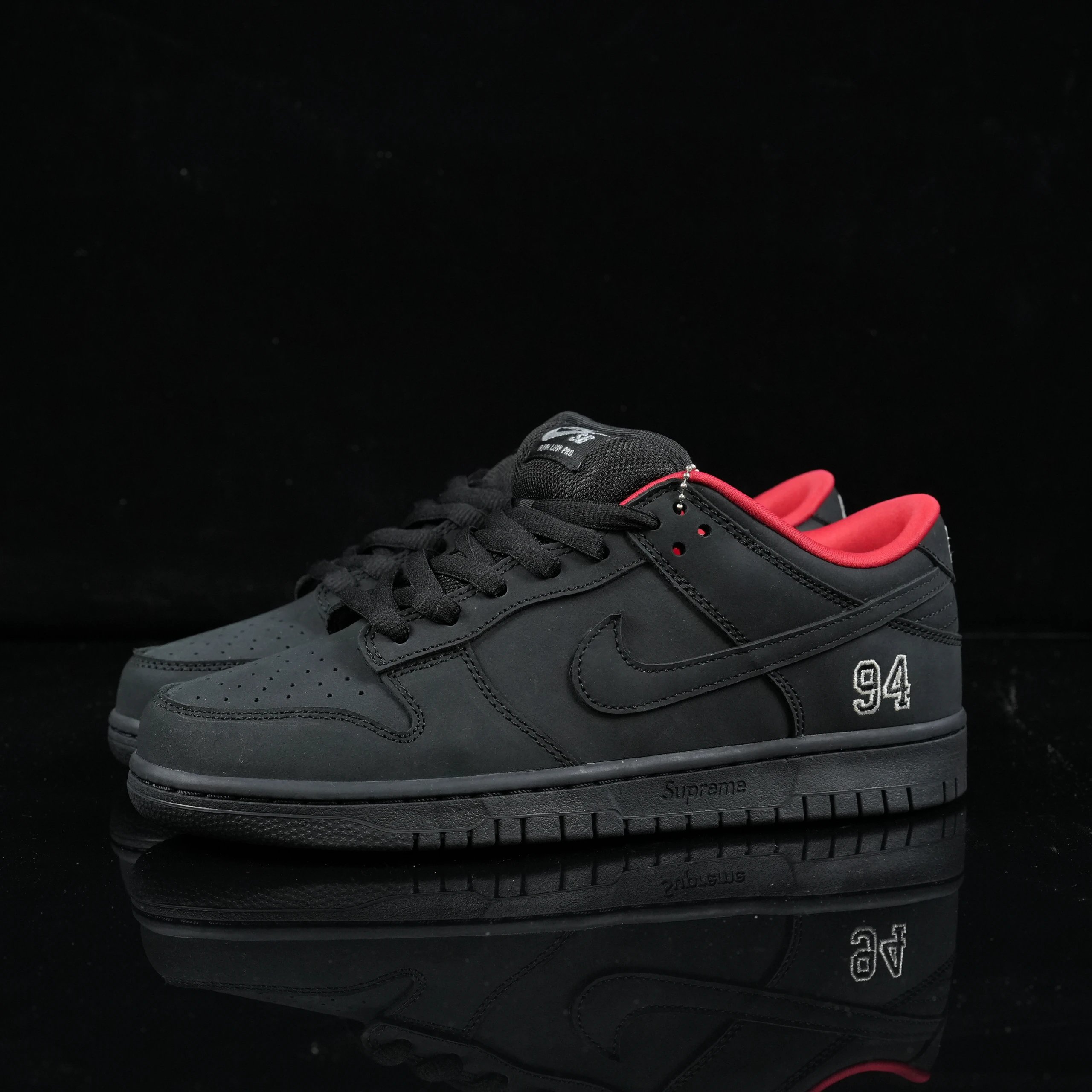 Dunk SB Low Black-HQ 8487-001 SKU image