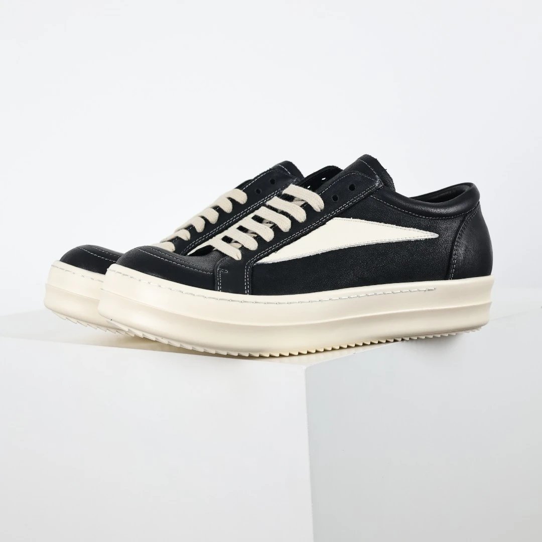 Black Waxed Leather