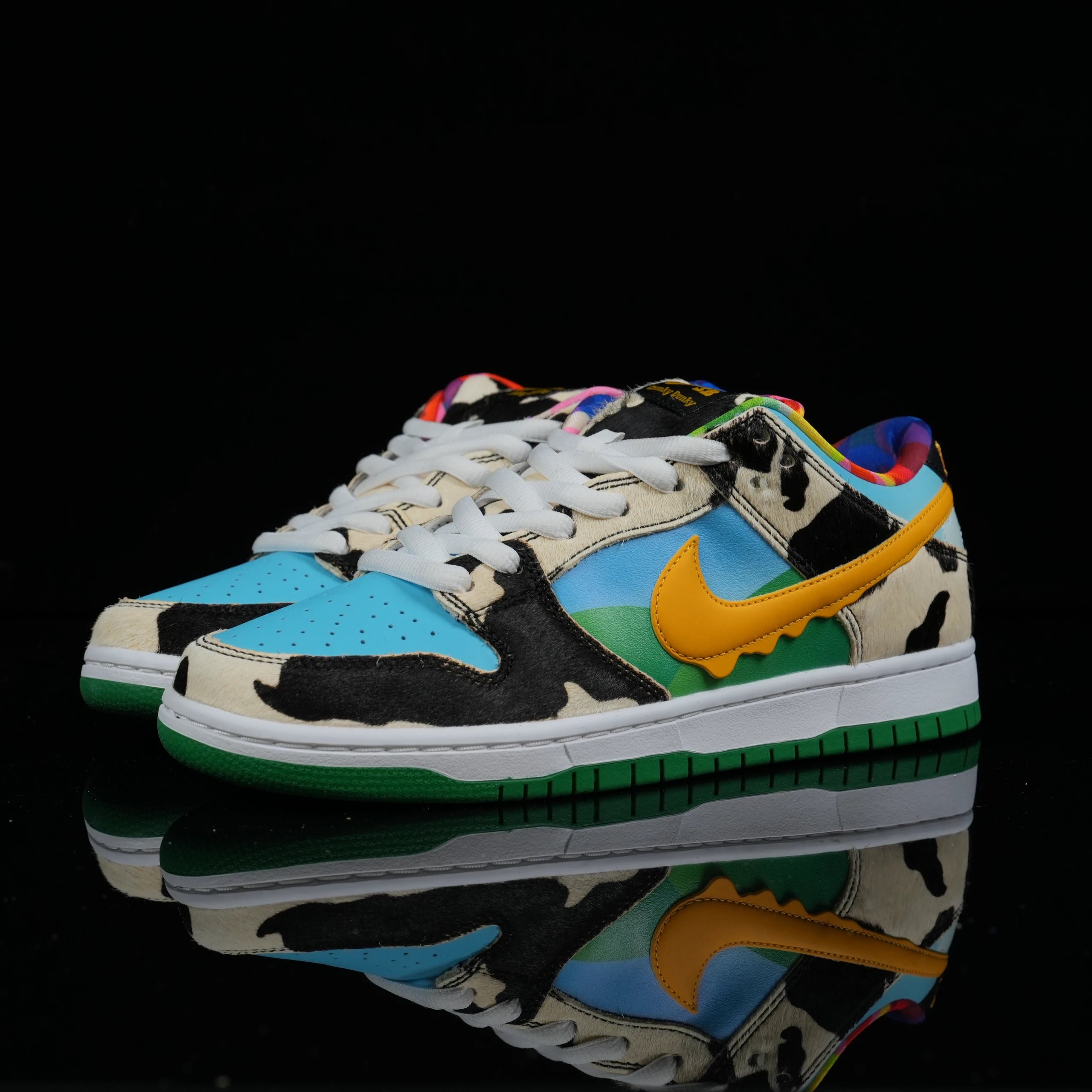 Dunk SB Blue and yellow-CU 3244-100 SKU image