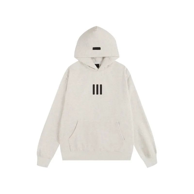III hoodie light oat color