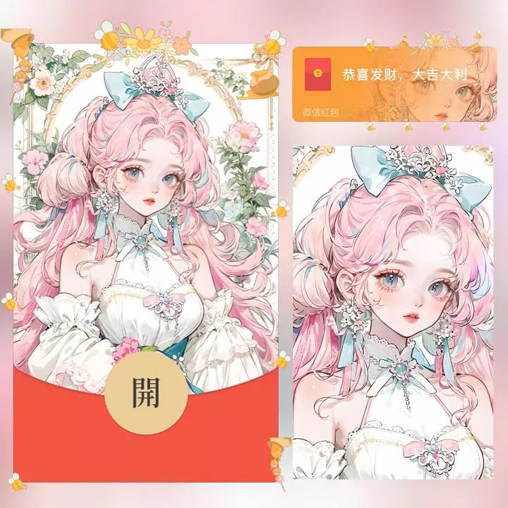 【红包封面】莉莎公主/long