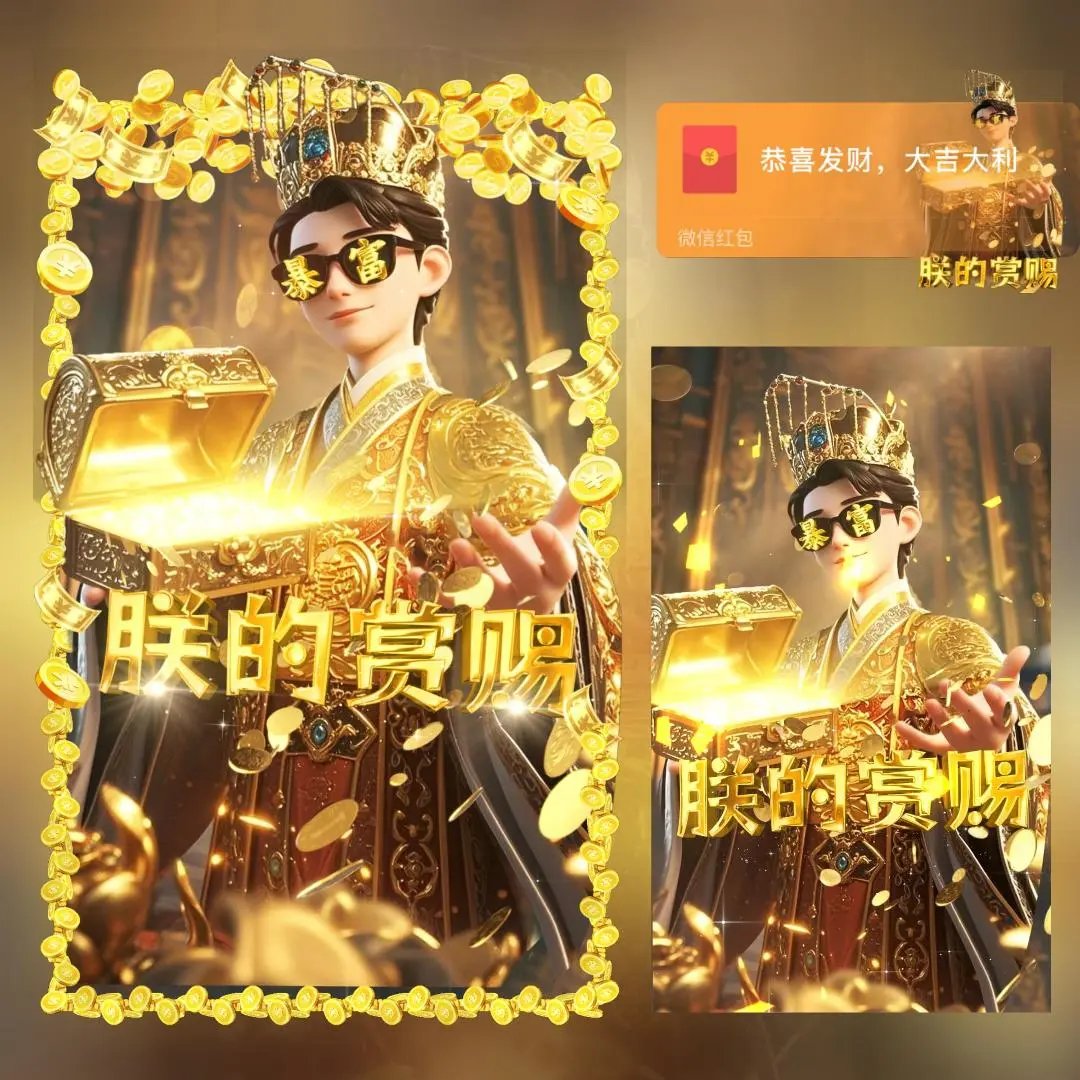 【红包封面】朕的赏赐