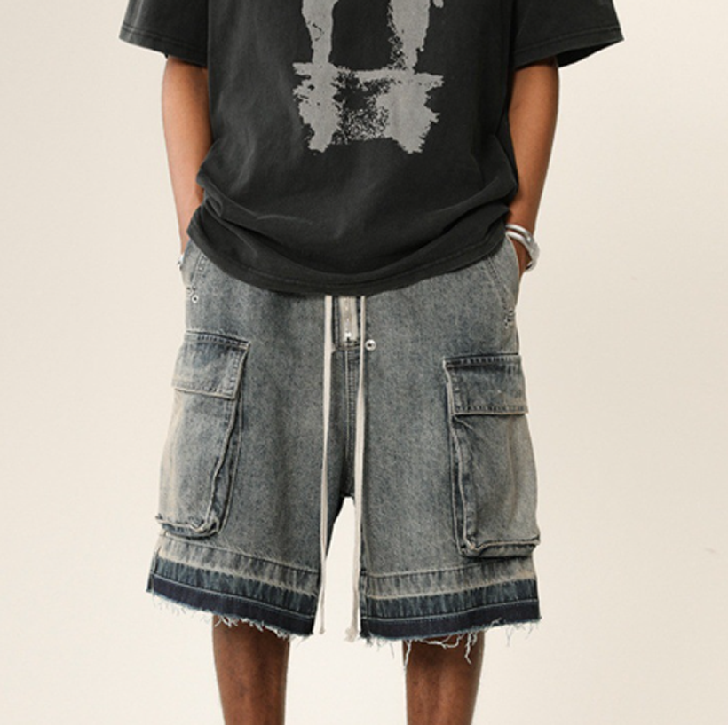 R**k Ow*ns Jeans Shorts - 132942