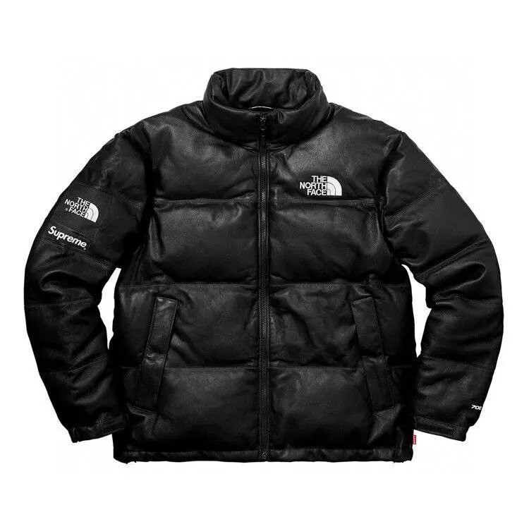 N*rth Face Su-pre-me Down Jacket Leather - 132994