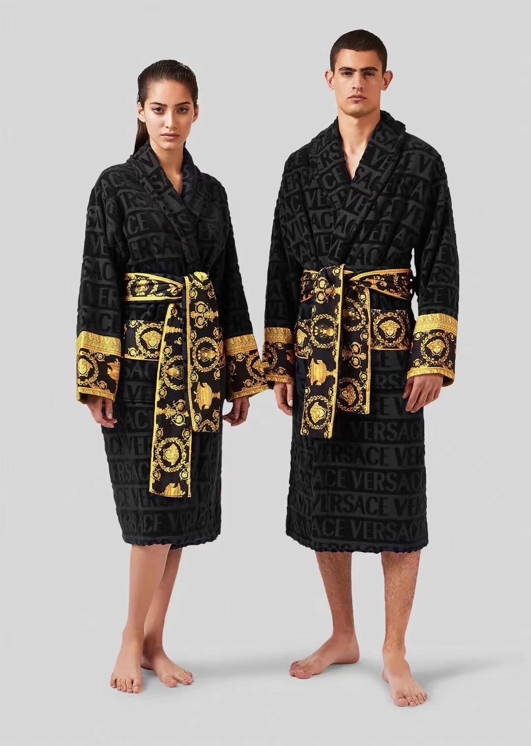 Bathrobe absorbent couple bathrobe long quick-drying - 132867