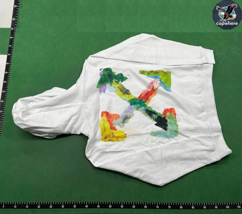 O*f White Hoodies Good Quality Patch - 133446