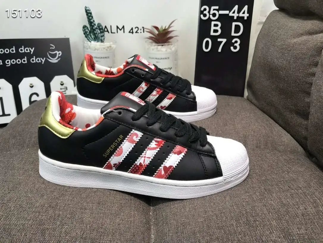 2021春季专柜正品阿迪达斯Adidas Superstar 贝壳头猪八革透气男子女子板鞋百搭小白鞋休闲鞋运动鞋