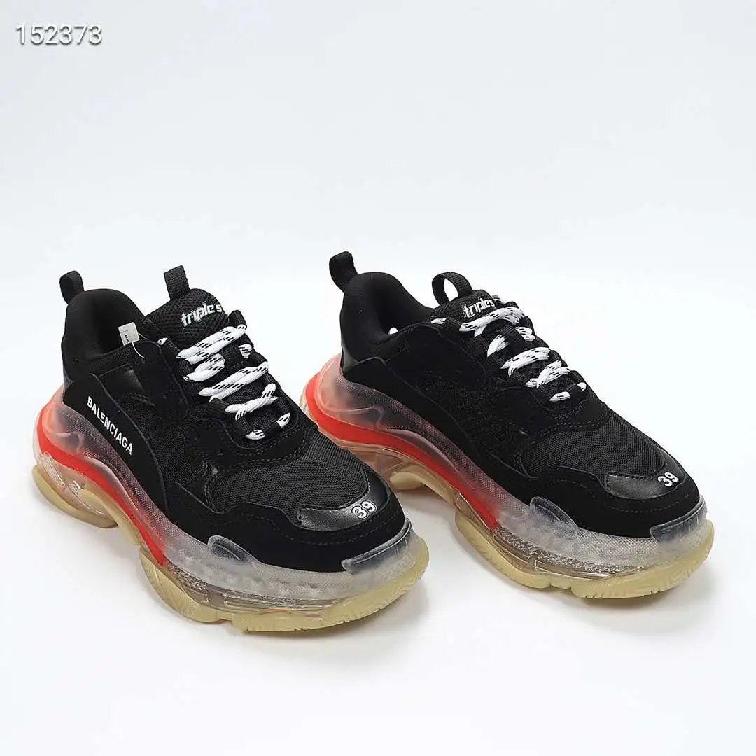 2020秋季巴黎世家 Balenciaga Sneaker Track 2.0 牛皮针织透气男子女子情侣休闲鞋运动鞋跑步