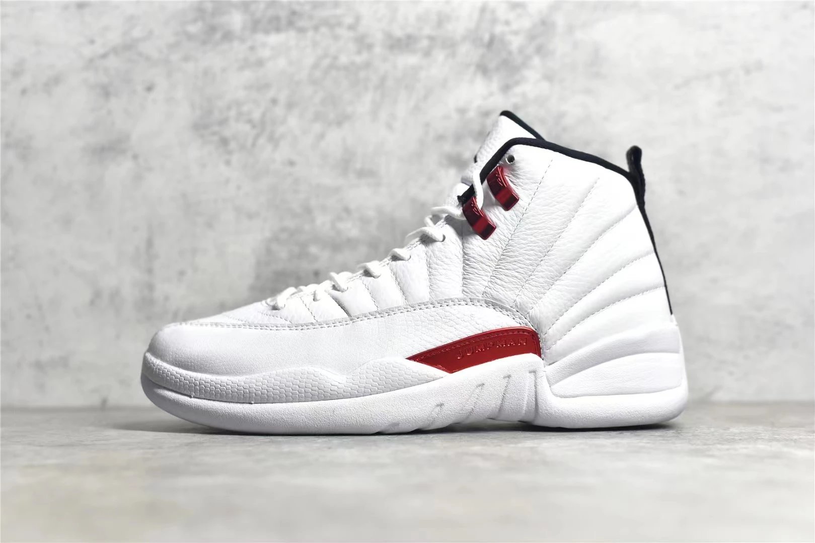 Air Jordan 12 White Cement Grey Sneakers - 12