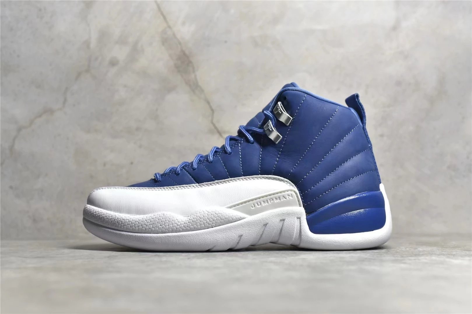 Air Jordan 12 White Cement Grey Sneakers - 30