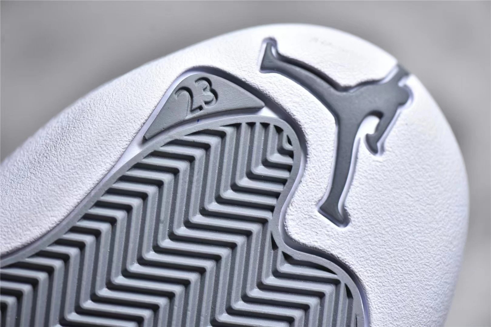 Air Jordan 12 White Cement Grey Sneakers - 44