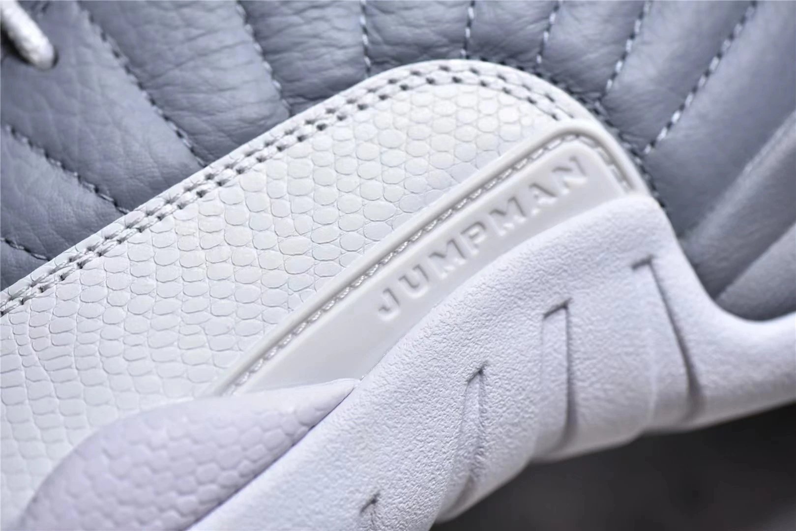Air Jordan 12 White Cement Grey Sneakers - 40