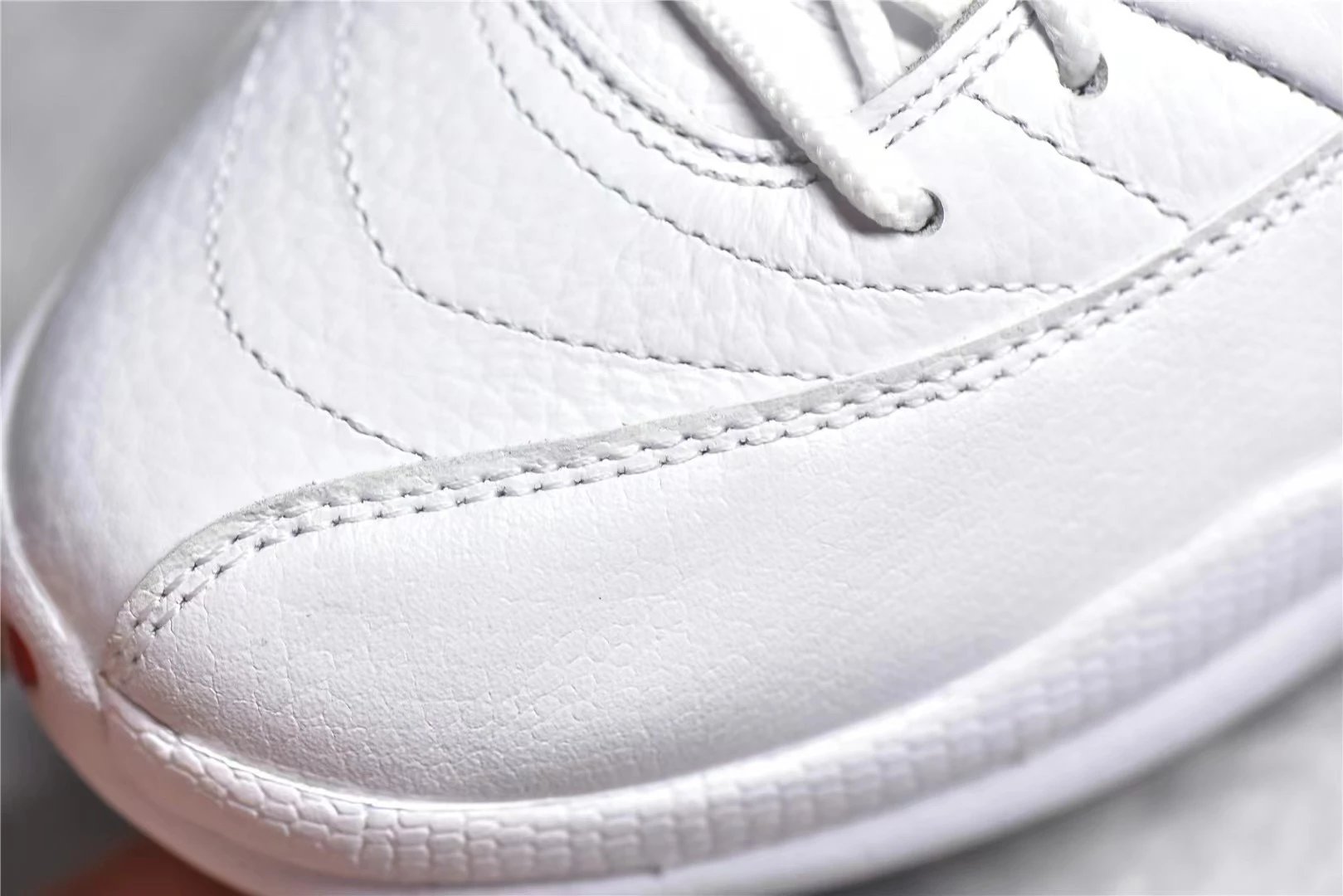Air Jordan 12 White Cement Grey Sneakers - 3