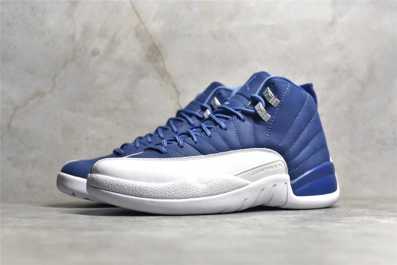 Air Jordan 12 White Cement Grey Sneakers - 31