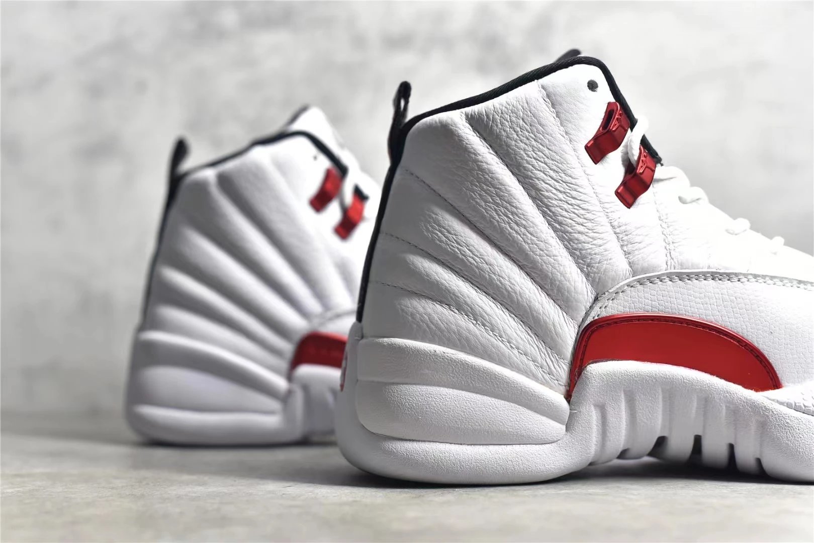 Air Jordan 12 White Cement Grey Sneakers - 20
