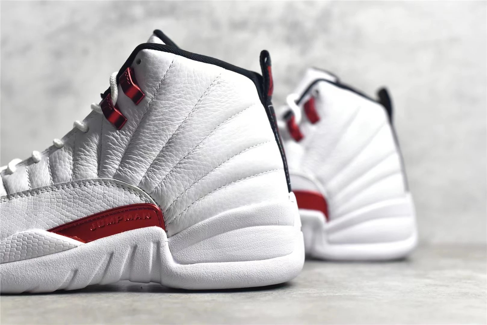 Air Jordan 12 White Cement Grey Sneakers - 18
