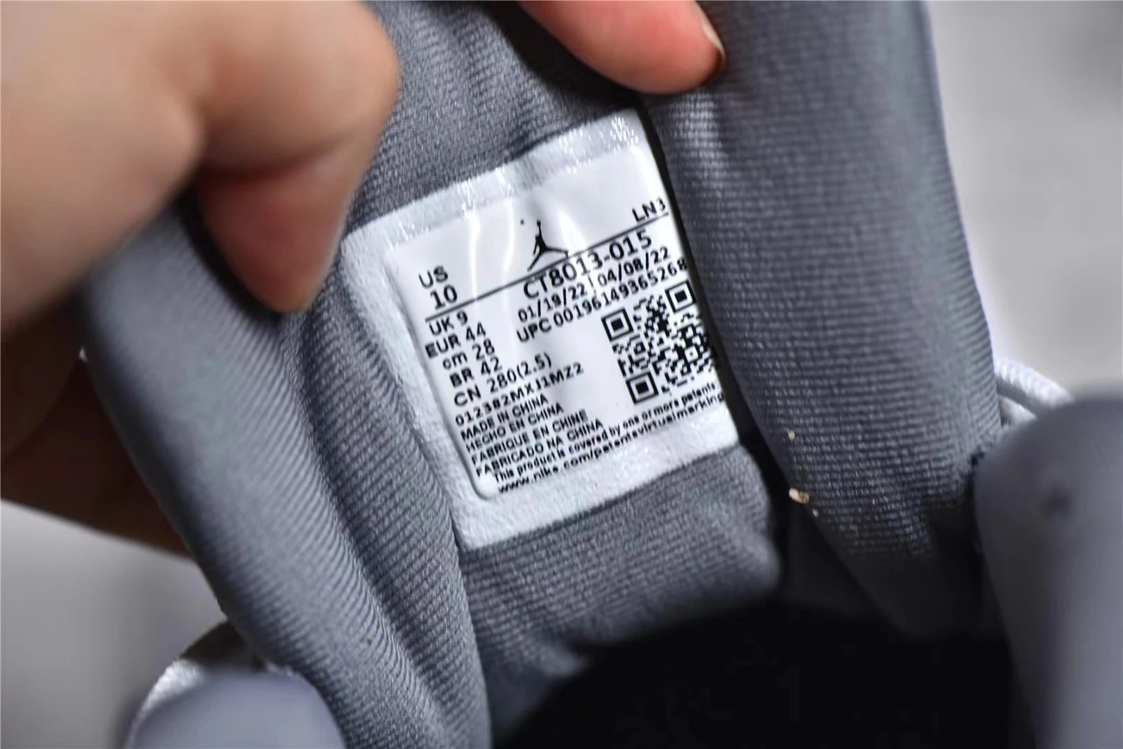Air Jordan 12 White Cement Grey Sneakers - 45