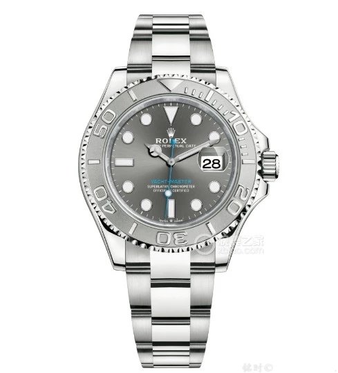 Rolex Best-Selling Oyster Perpetual Gray Yacht-Master Men's Automatic Mechanical Watch Ceramic Luminous Dial 40mm Case Size Model