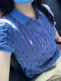 Ralph Lauren Cropped Sweater Shirt — seller photo 6