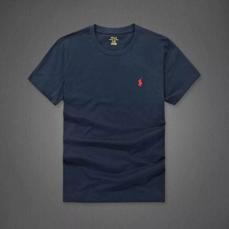 Item Thumbnail for Men's solid color round neck short-sleeved T-shirt 79 yuan