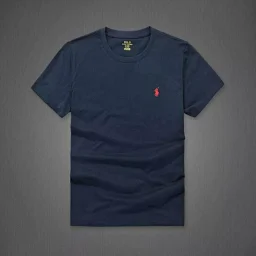 thumbnail for Men's solid color round neck short-sleeved T-shirt 79 yuan