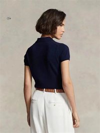 Ralph Lauren Cropped Polo Sweater — seller photo 3