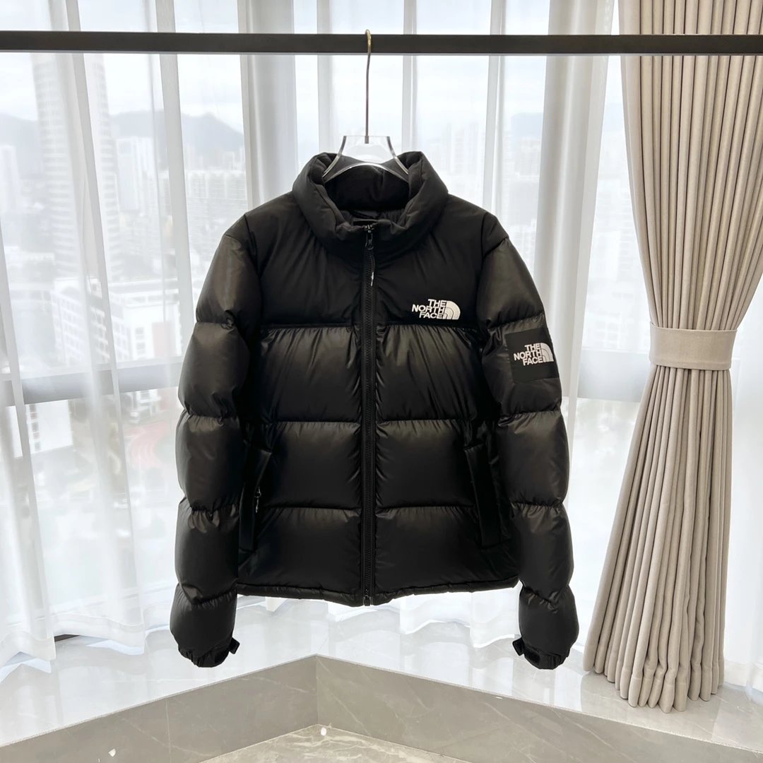 𝗧𝗵𝗲 𝗡𝗼𝗿𝘁𝗵 𝗙𝗮𝗰𝗲｜ 北面大格子 FW22 Nuptse Down Jacket Logo刺绣/羽绒服 - 132881