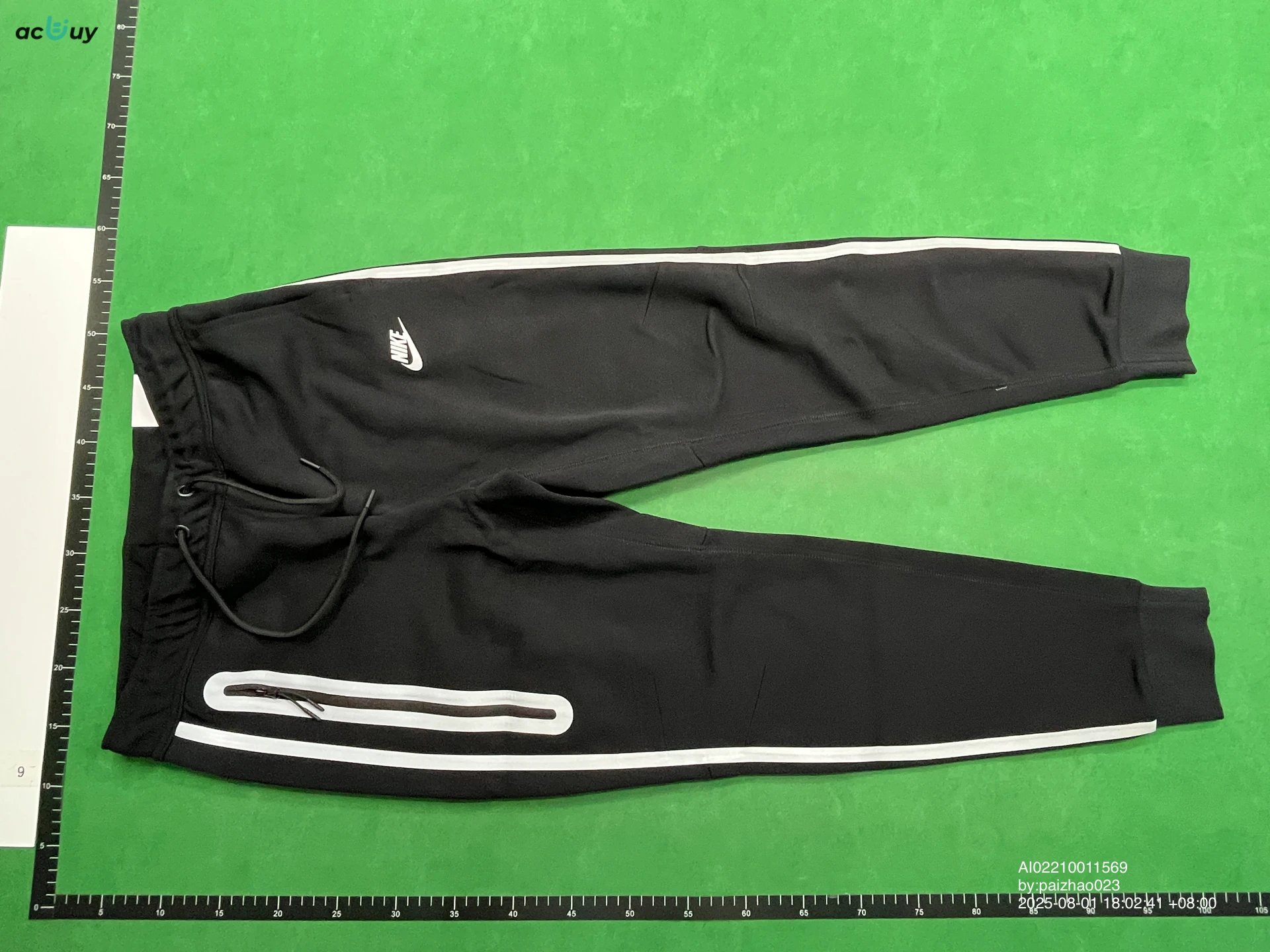 Black pants reflective