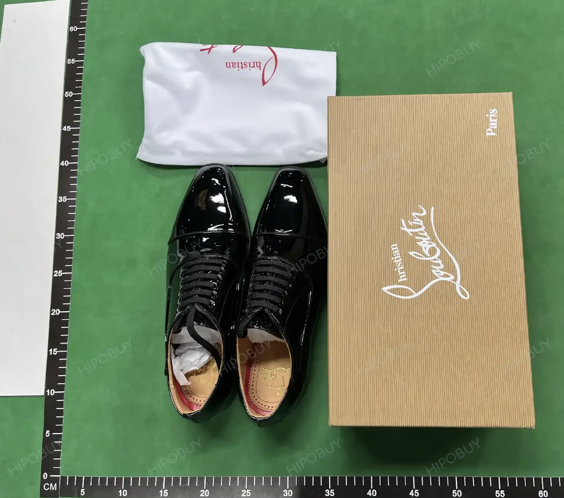 Black patent leather