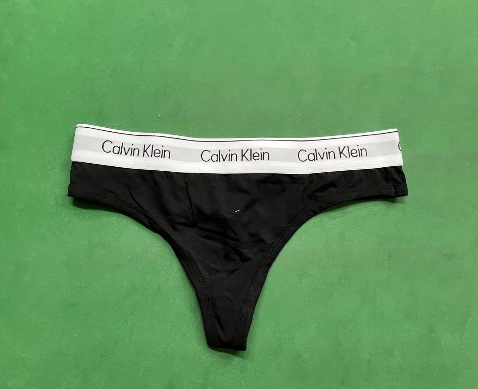 Black thong